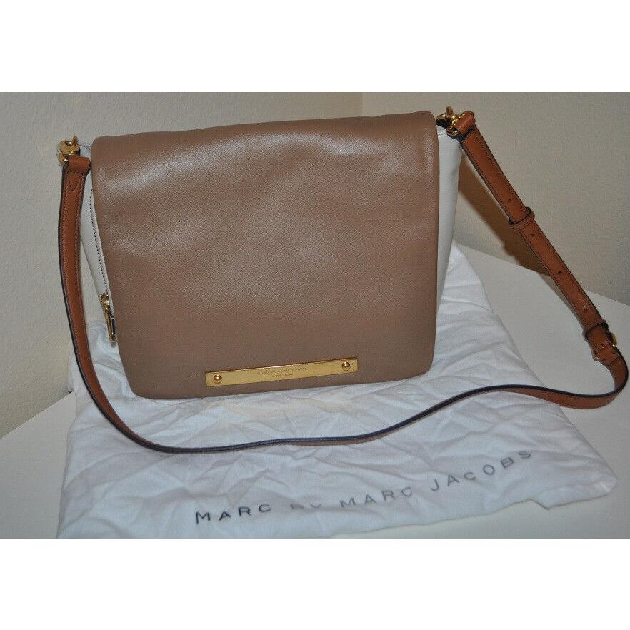 Marc by Marc Jacobs Heyo Crossbody Bag Reed Brown Multi Hobo Shoulder Bag