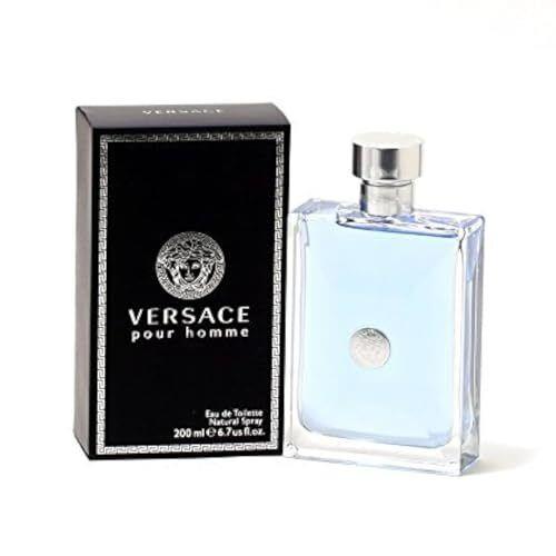 Versace Pour Homme Eau de Toilette Spray For Men 6.7 Ounce