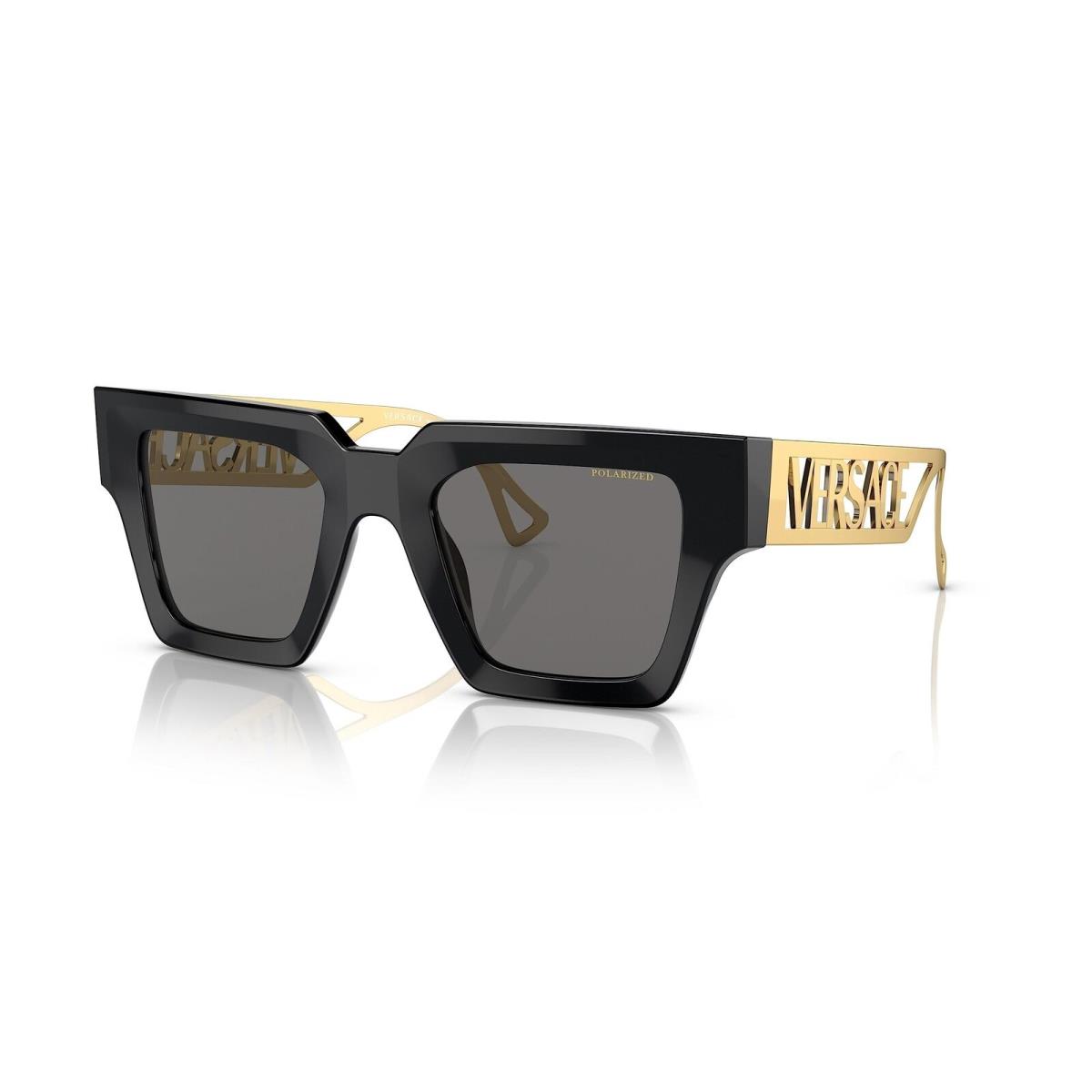 Versace Sunglasses VE4431 GB181 50mm Black / Polar Dark Grey Lens