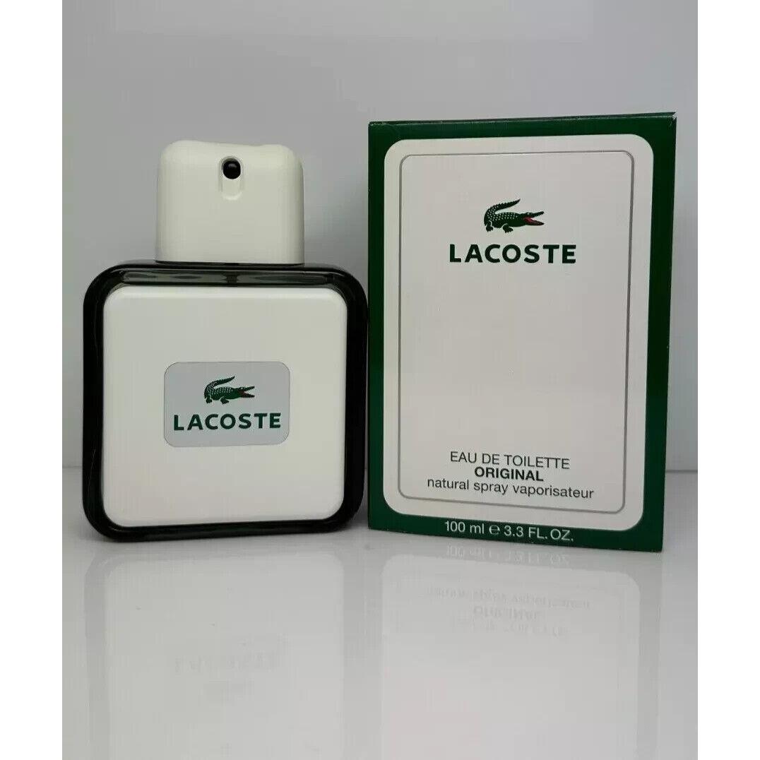 Lacoste 3.3 3.4 Oz 100ml Eau de Toilette Edt Spray For Men