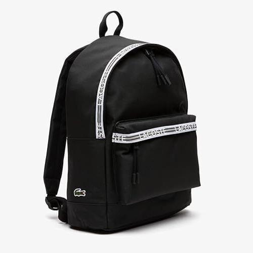 Lacoste Neocroc Backpack Bag with Zipped Logo Straps NH4269NZ 279