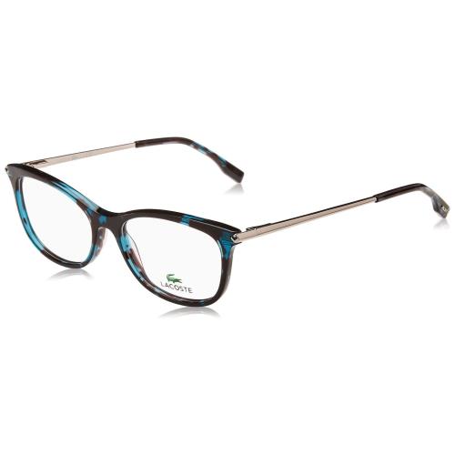 Lacoste L-2863 220 Petrol Havana Eyeglasses 53/16/140