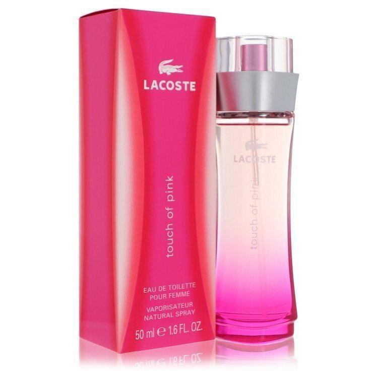 Touch of Pink by Lacoste Eau De Toilette Spray 1.6 oz Women