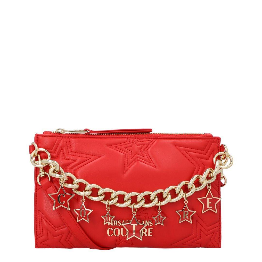 Versace Jeans Couture Shoulder Bag Women`s Red Os