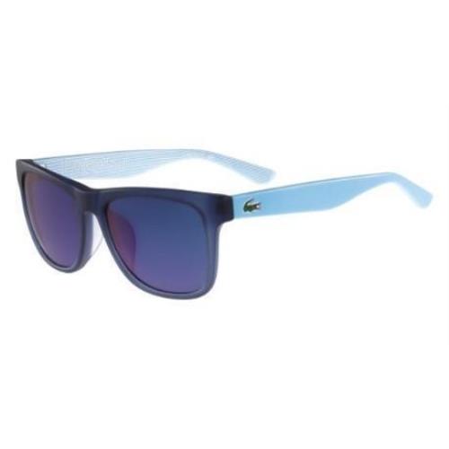 Lacoste L805SA-424 Sunglasses Glasses 424 Matt Blue Solid Blue