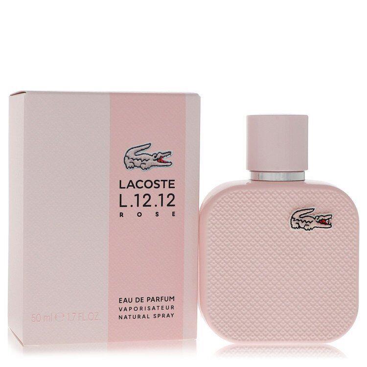 Lacoste Eau De Lacoste L.12.12 Rose by Lacoste Eau De Parfum Spray 1.7 oz