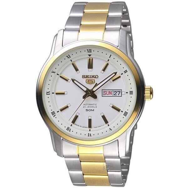 Seiko 5 Classic Automatic Japan Made Men`s Watch SNKP14