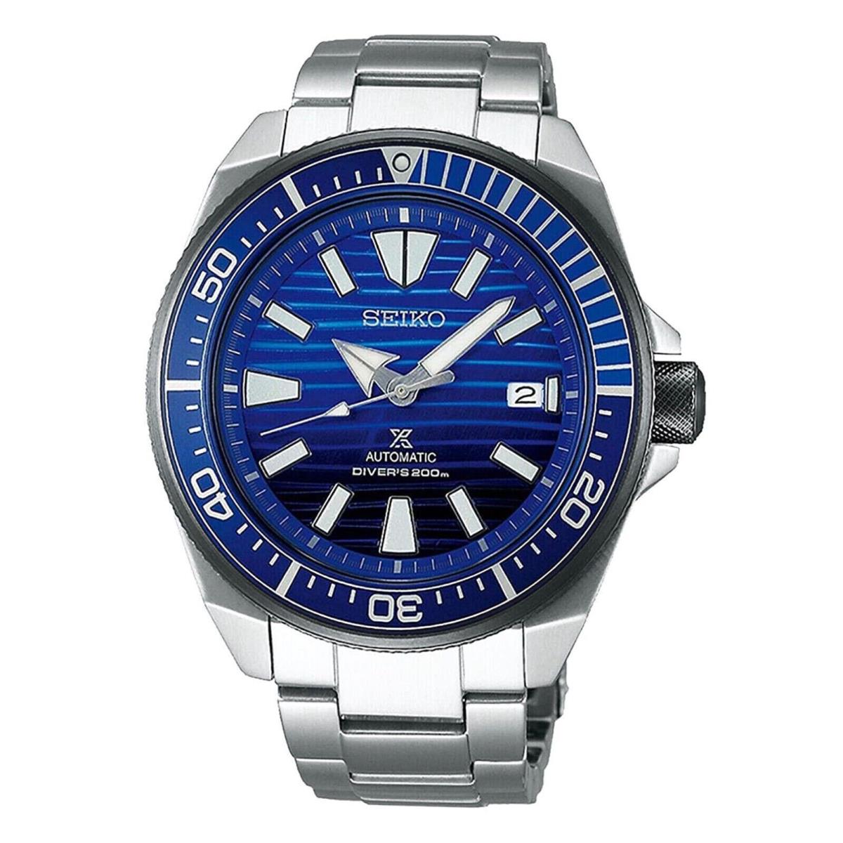 Seiko Save The Ocean Prospex Dive Samurai Automatic Watch SRPC93