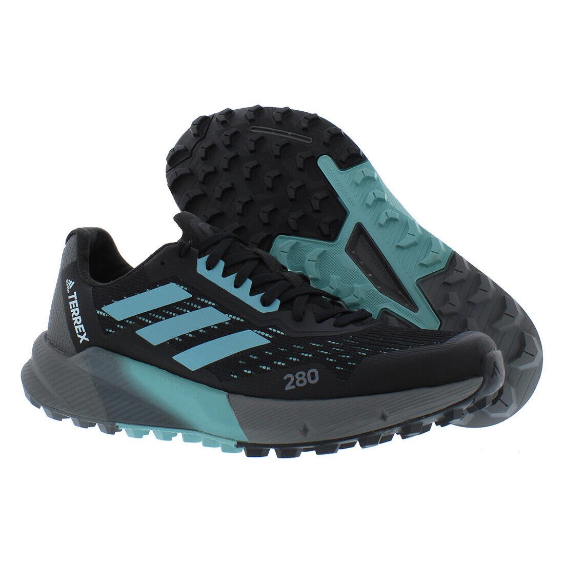 Adidas Terrex Agravic Flow 2 Womens Shoes - Core Black/Mint Ton/Cloud White, Main: Black