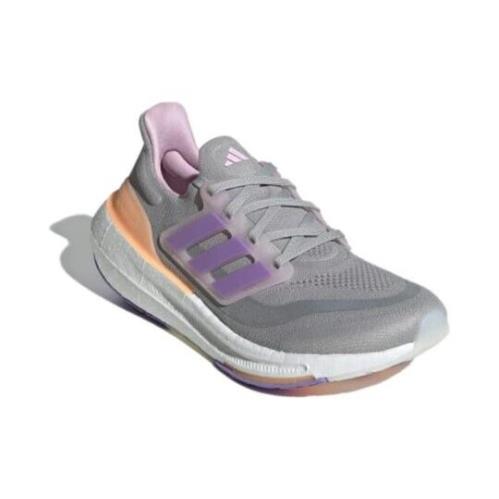 Adidas Ultraboost Light IE1762 Sneakers Women`s Gray Violet Running Shoes TF1133