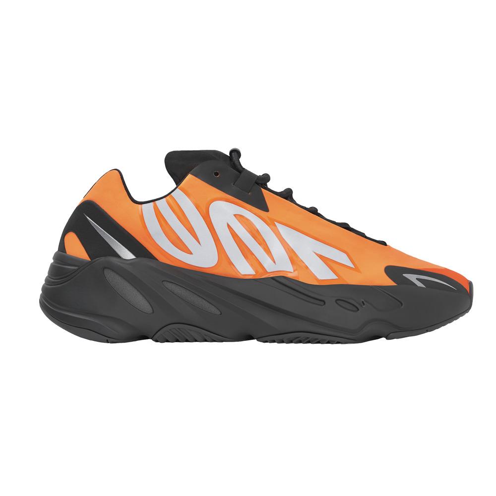 Adidas Yeezy 700 Mnvn Lace Up Mens Orange Sneakers Casual Shoes FV3258 - Orange