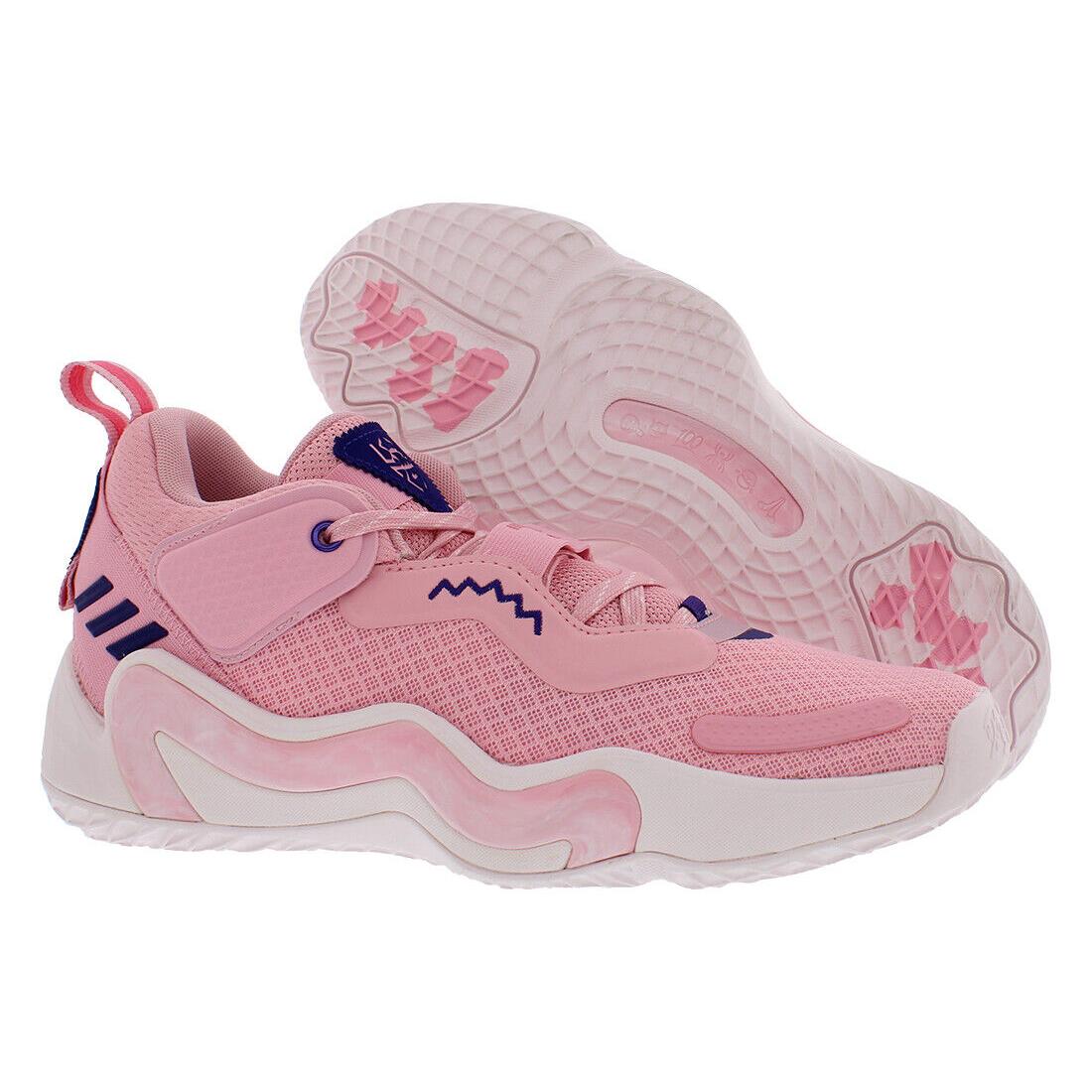 Adidas D.o.n. Issue 3 Unisex Shoes - Pink/Purple, Main: Pink