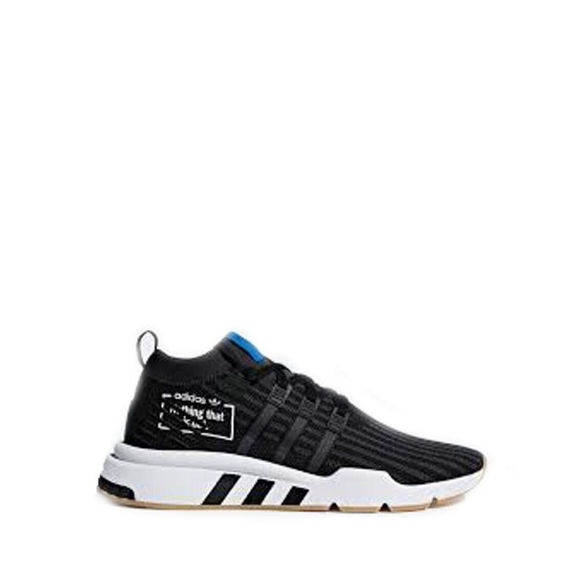 Adidas Eqt Support Mid Adv Black Black Blue B37413 Men Shoes