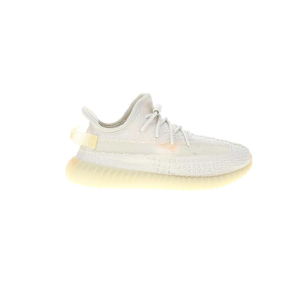 Adidas Yeezy Boost 350 V2 Slip On Youth Boys Off White Sneakers Casual Shoes G