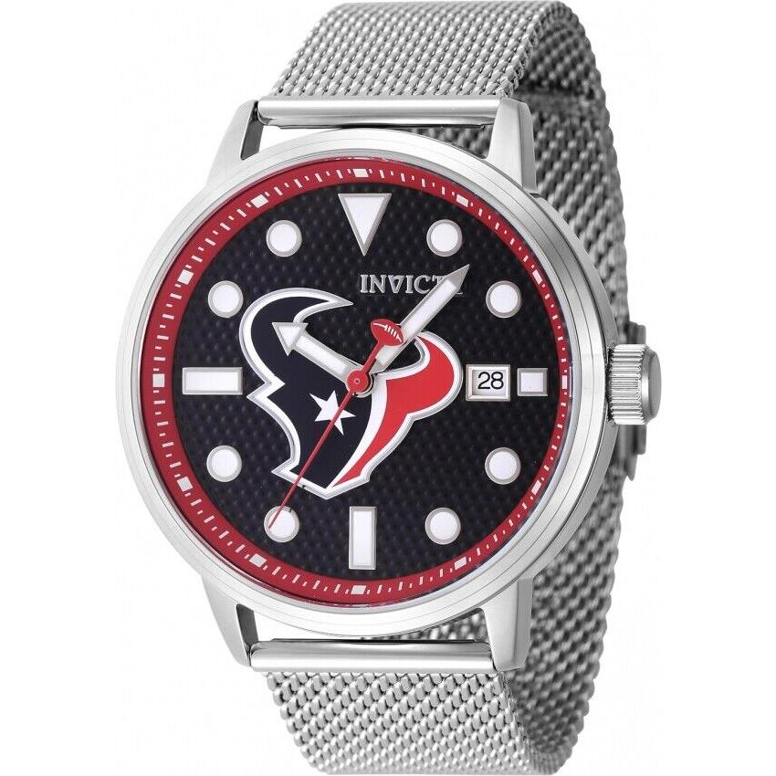 Invicta Nfl Houston Texans Quartz Men`s Watch 47992