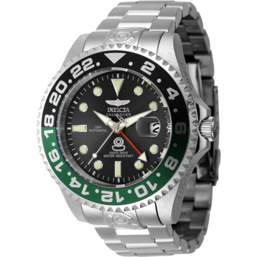 Invicta Pro Diver Automatic Black Dial Sprite Dial Men`s Watch 45667