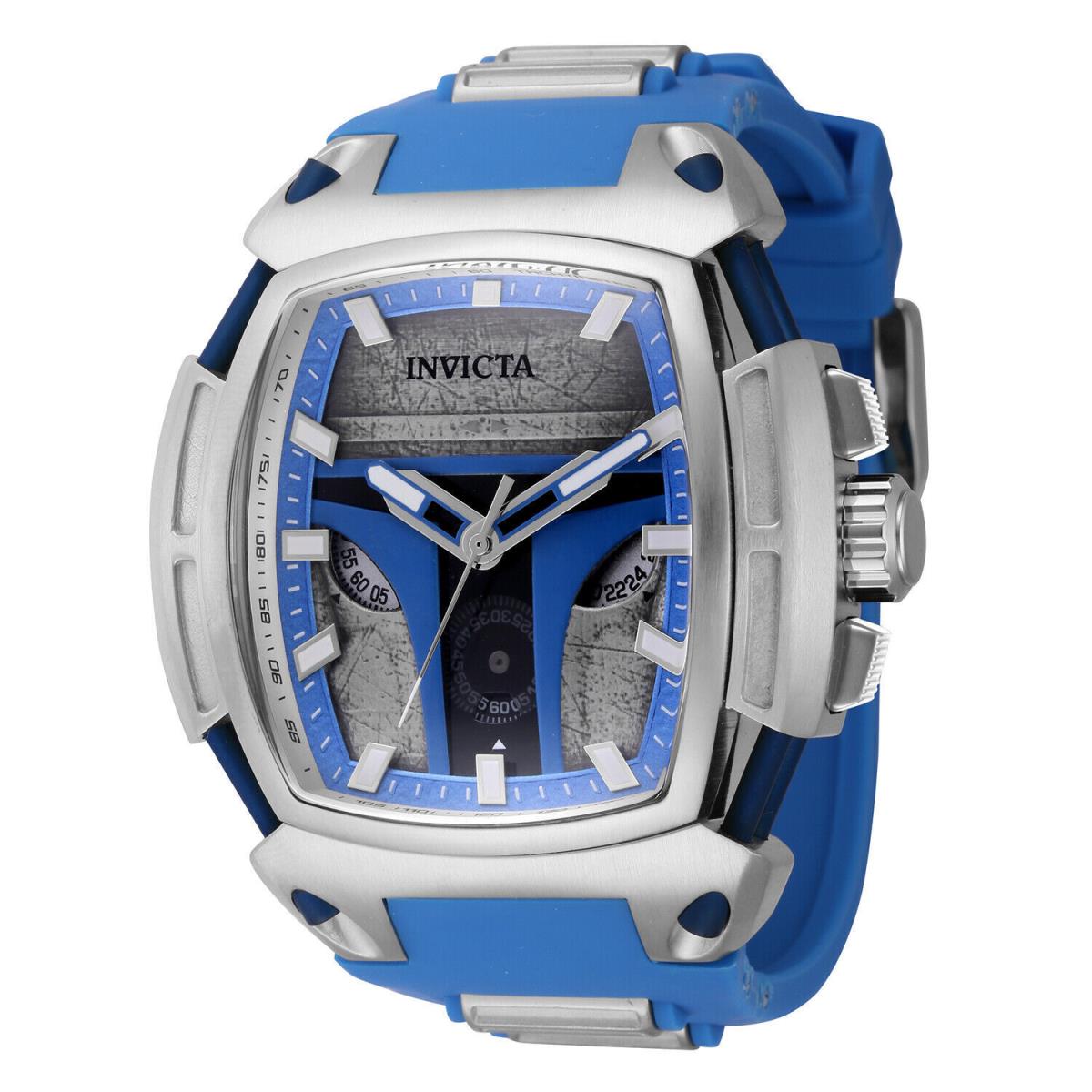 Invicta S1 Diablo Men`s 53mm Star Wars Jango Fett Limited Ed Chrono Watch 43664