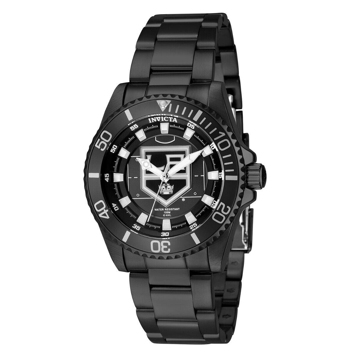 Invicta Nhl Los Angeles Kings Women`s Watch - 38mm Black ZG-42227