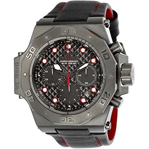 Invicta Akula Dive Chronograph Gunmetal Dial Men`s Watch 23105