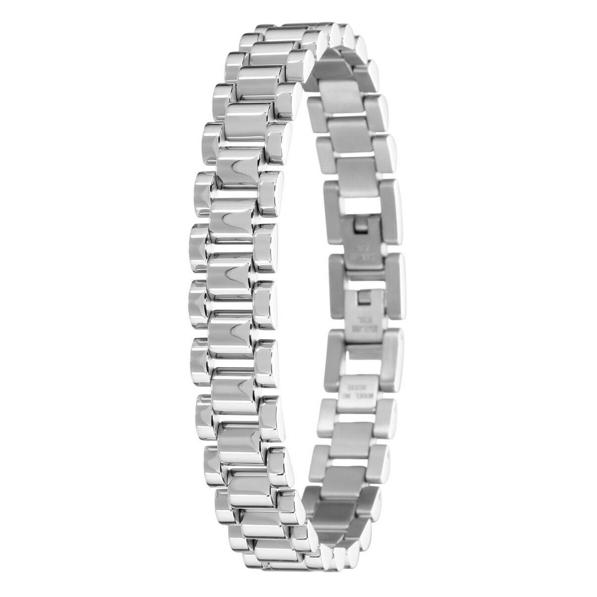 Invicta Elements Men`s Silver Tone Bracelet - 30334 - Band: Silver