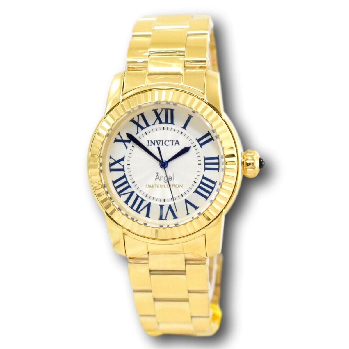 Invicta Angel Cruiseline Limited Edition Women`s Gold Swiss Quartz Watch 38mm