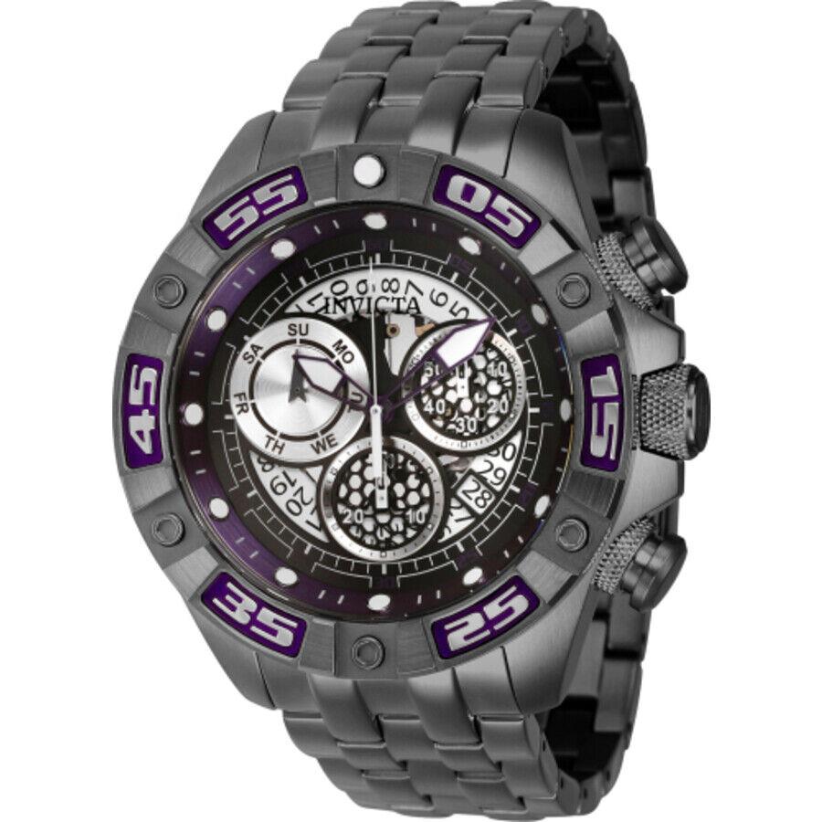 Invicta Coalition Forces Chronograph Quartz Black Dial Men`s Watch 41669