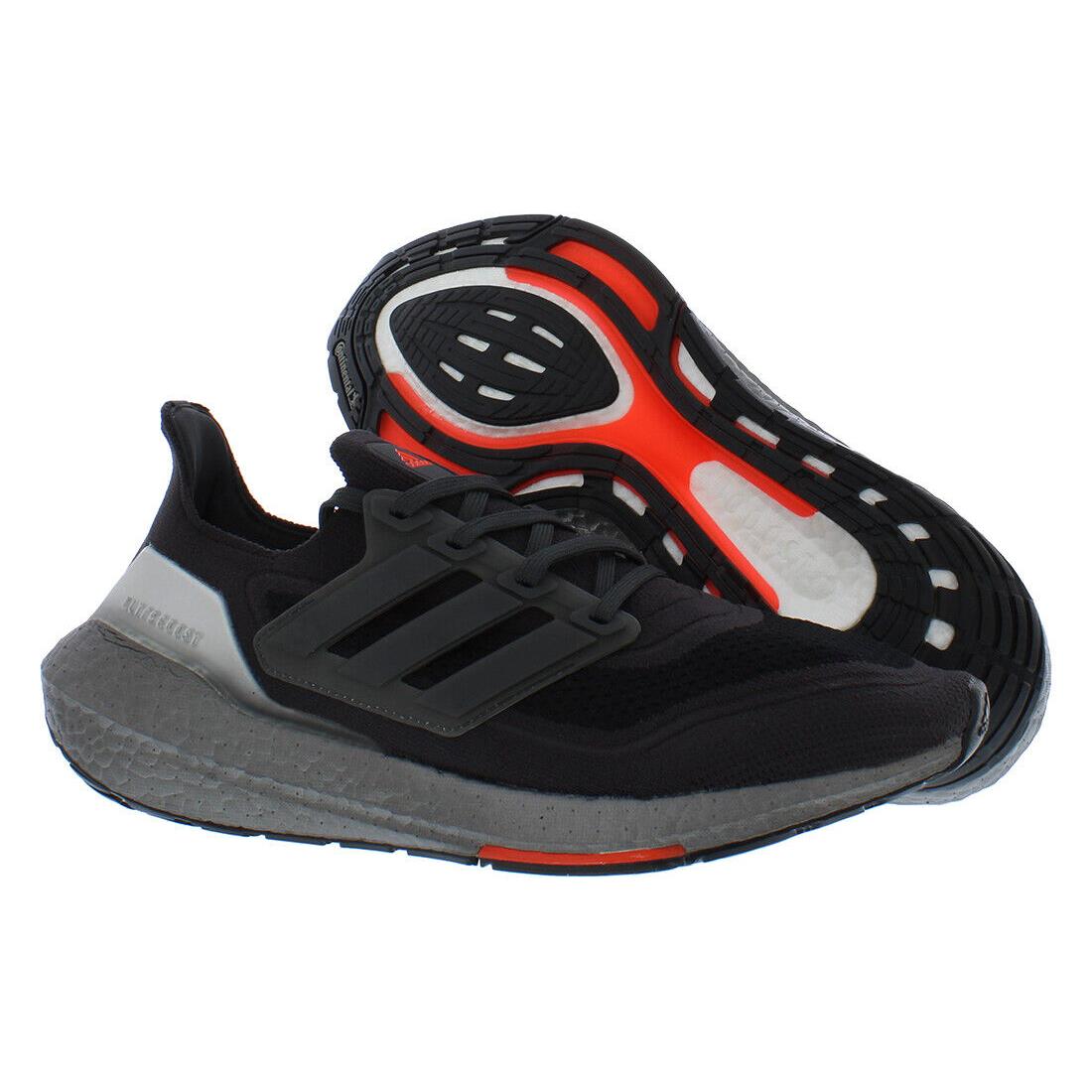 Adidas Ultraboost 21 Mens Shoes Size 7.5 Color: Carbon/carbon/solar Red