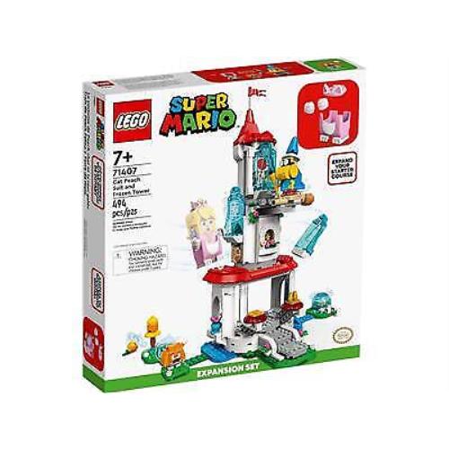 Lego Super Mario 71407-1 Cat Peach Suit and Frozen Tower Expansion Set