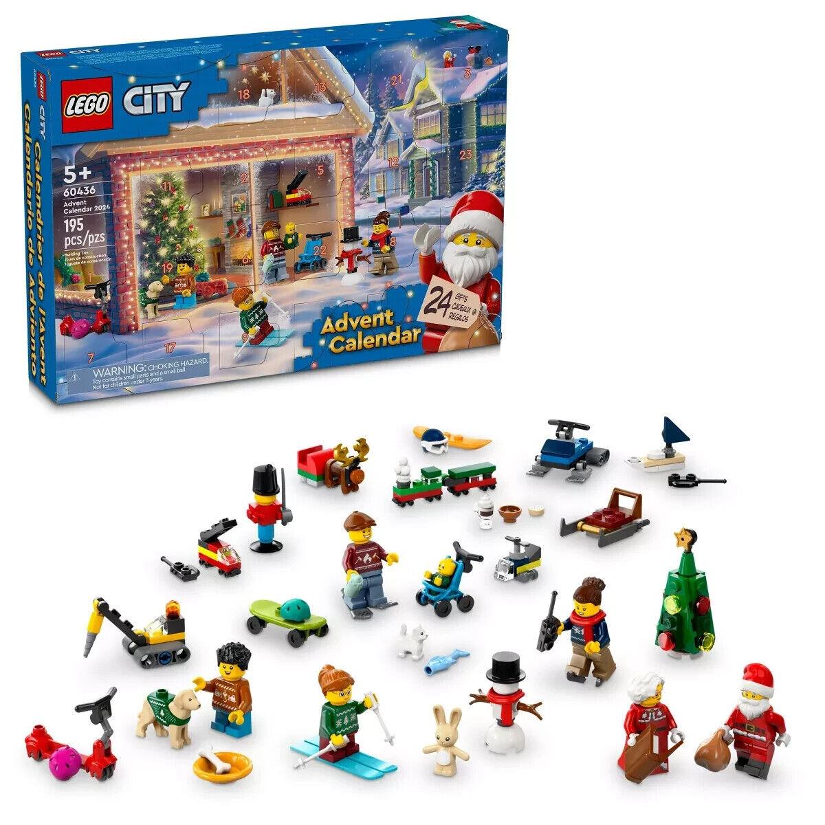 Lego Christmas Winter Holiday Seasonal Sets You Pick Advent Calendar Lego City 60436