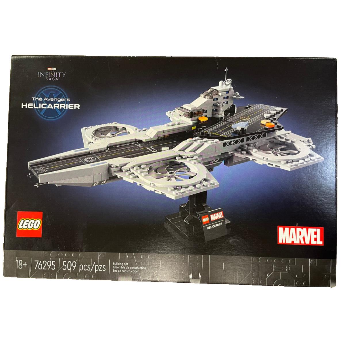 Avengers Helicarrier Marvel Infinity Saga 76295