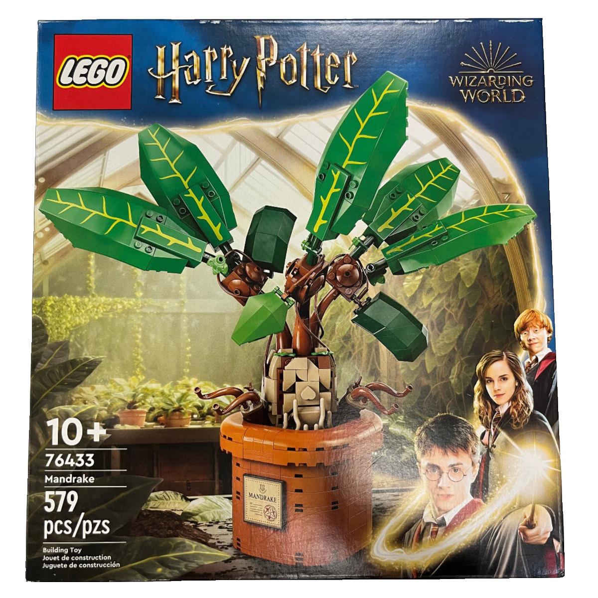 Lego Harry Potter Wizarding World Mandrake 76433 579 Pieces Building Toy