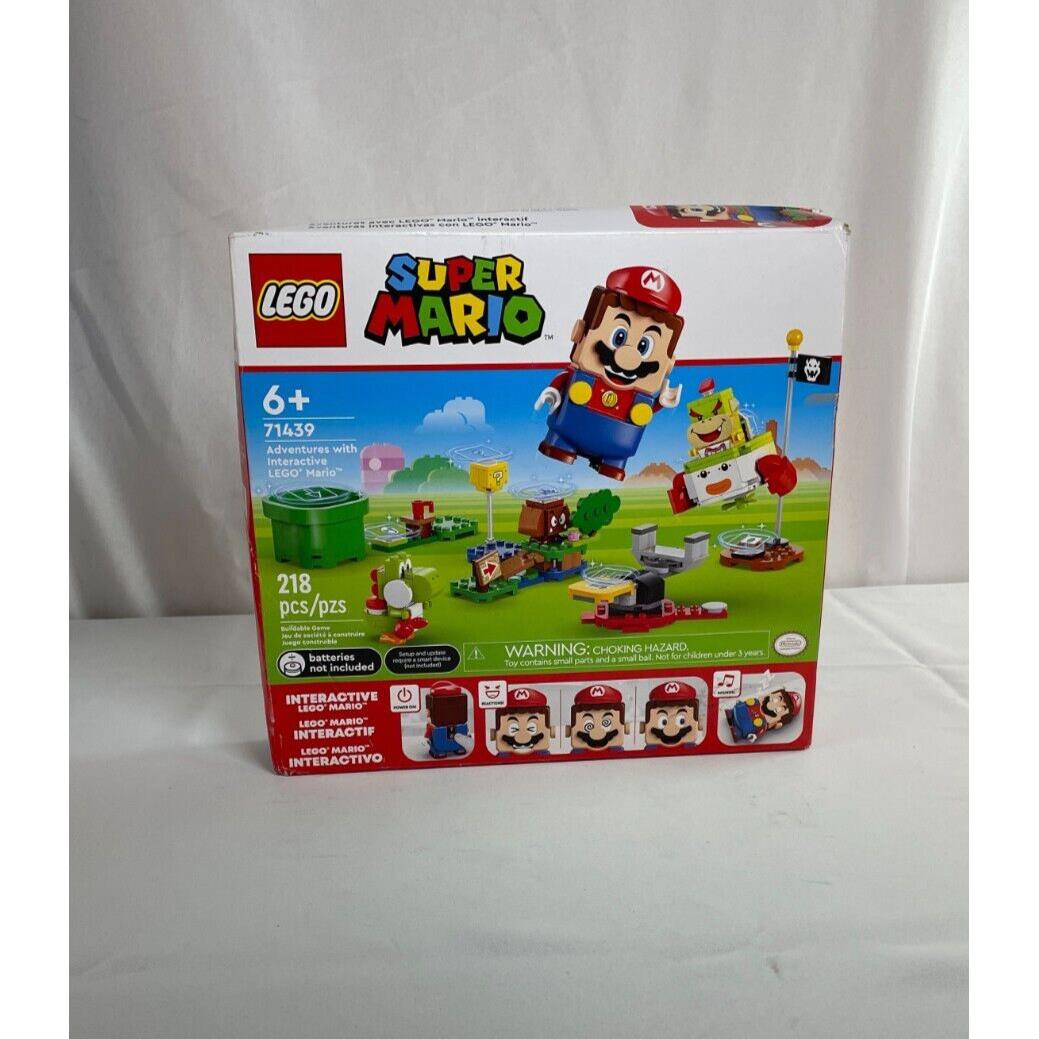 Lego 71439 Super Mario Adventures with Interactive Mario Building Toy Set Age 6+