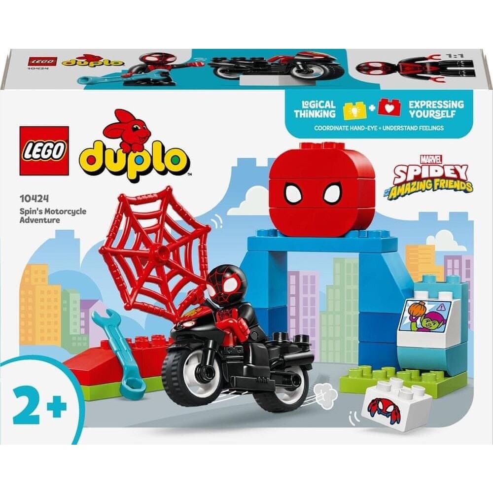 Lego Duplo Spin`s Motorcycle Adventure 10424 Toy Building Kit 24 Pcs