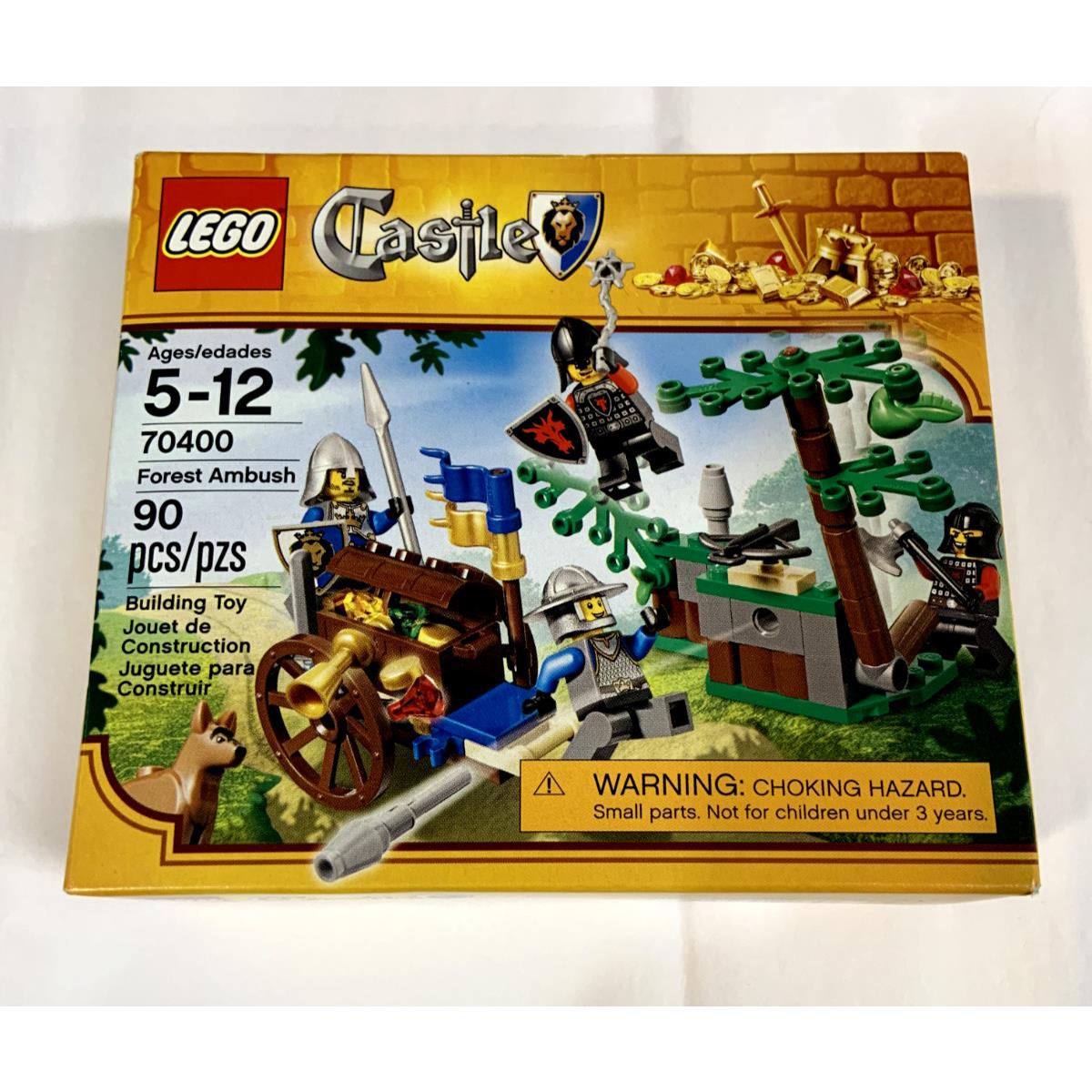 Lego Castle 70400 Forest Ambush Knights Treasure Dog Weapons Minifigures