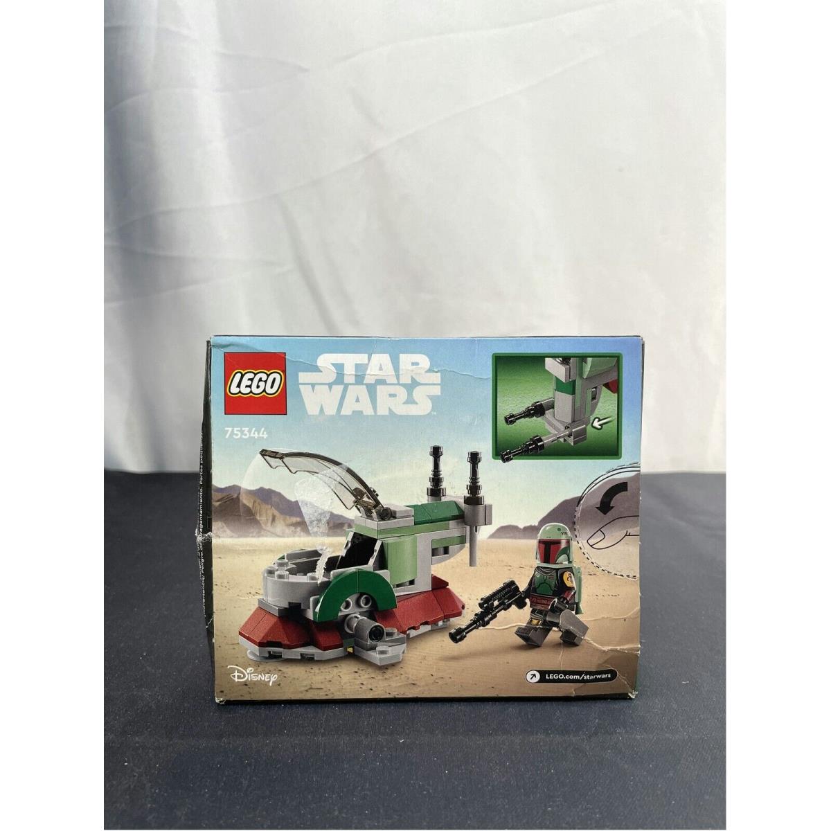 Lego Star Wars 75344 Boba Fett`s Starship Microfighter Building Toy 85 Pcs