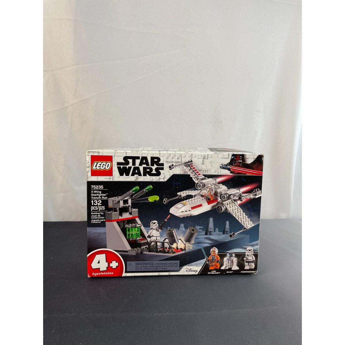 Lego 75235 Star Wars X-wing Starfighter Trench Run Building Set Ages 4+ 132 Pcs