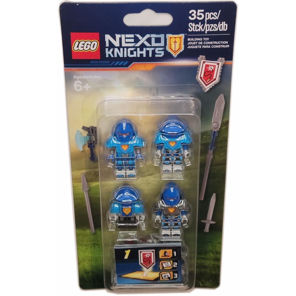 Lego 853515 Knights Army Building Set Nexo Knights 4 Figures Blister Pack