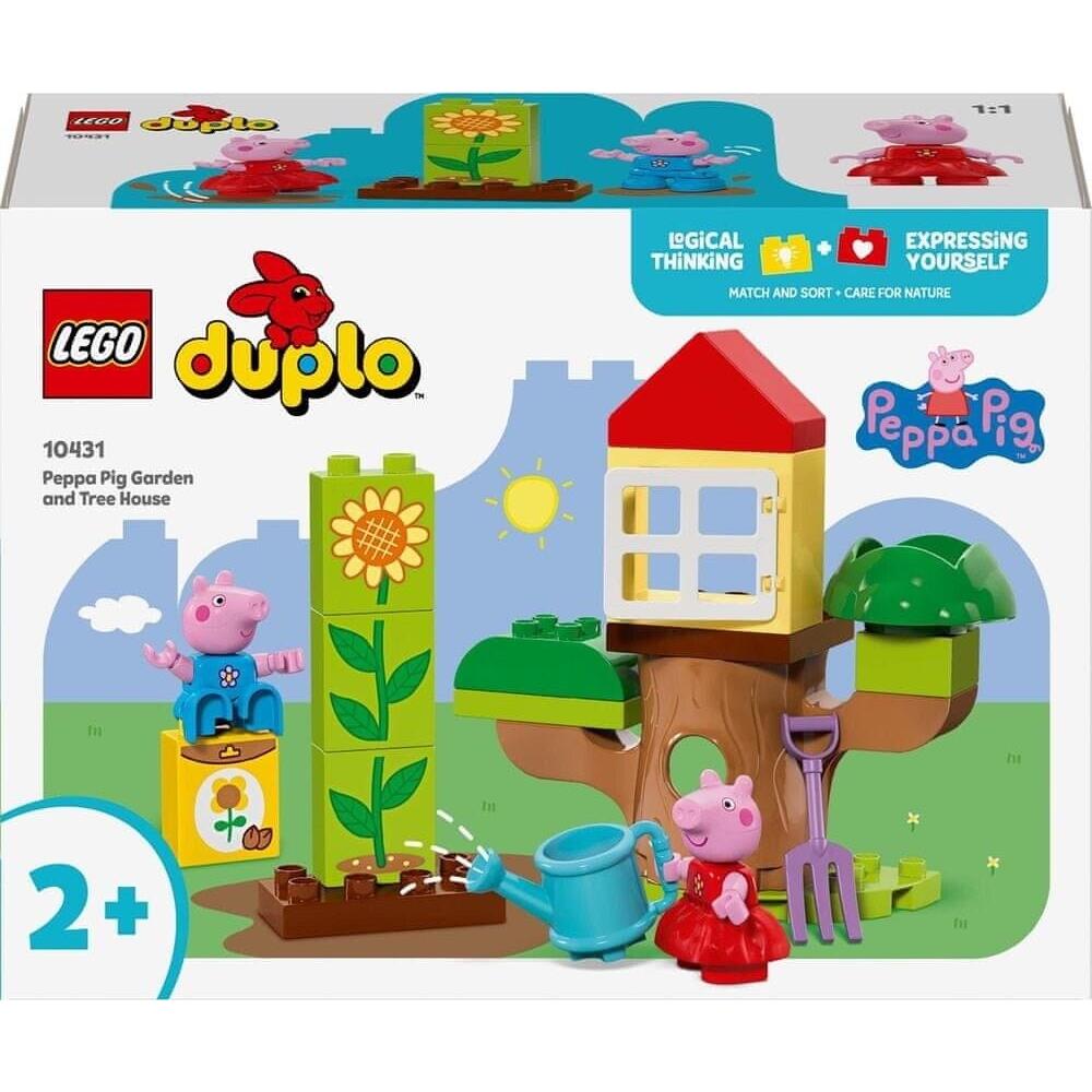 Lego Duplo Peppa Pig Garden and Tree House 10431 Toy Building Kit 20 Pcs