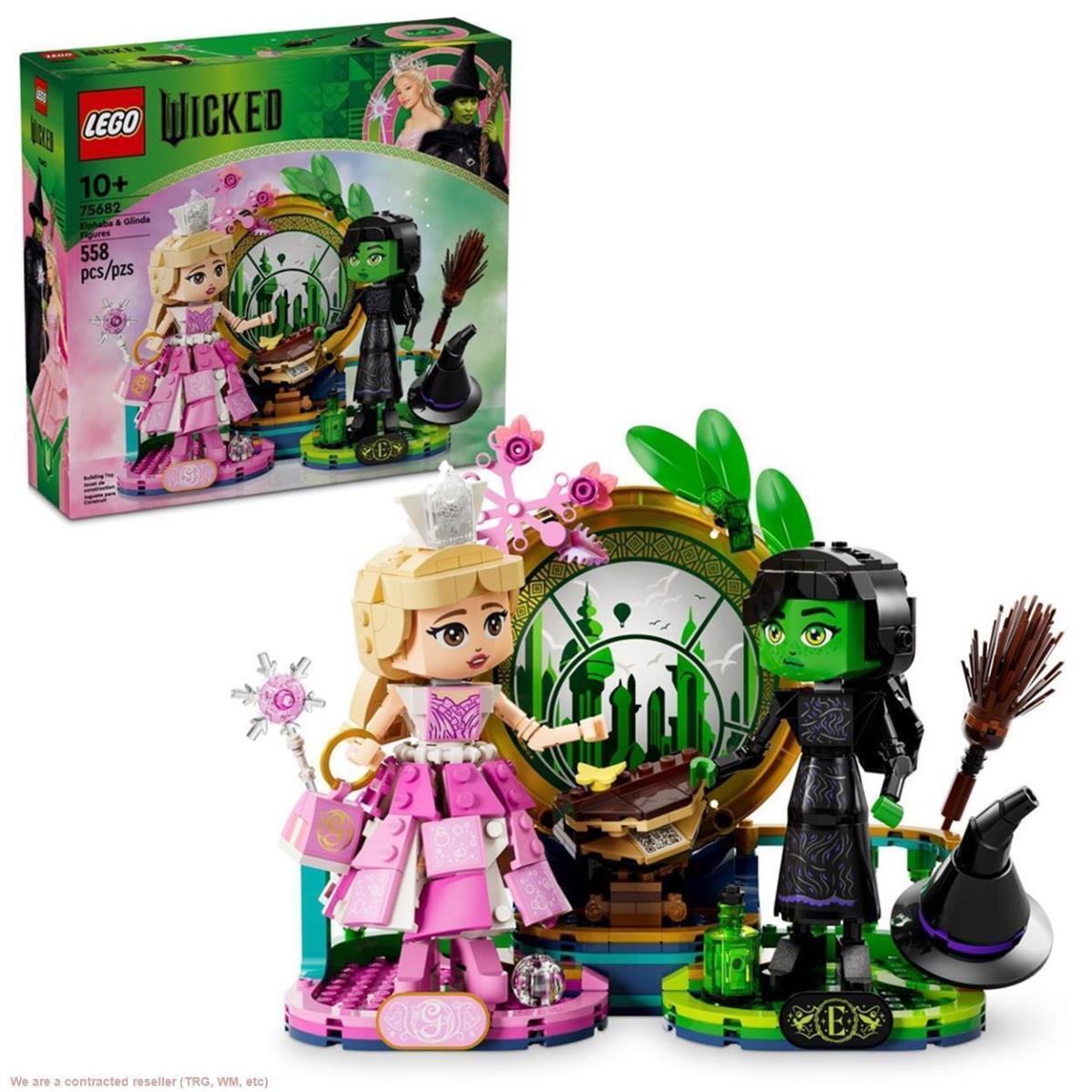 Lego Wicked Elphaba Glinda Figures Fantasy Playset 75682