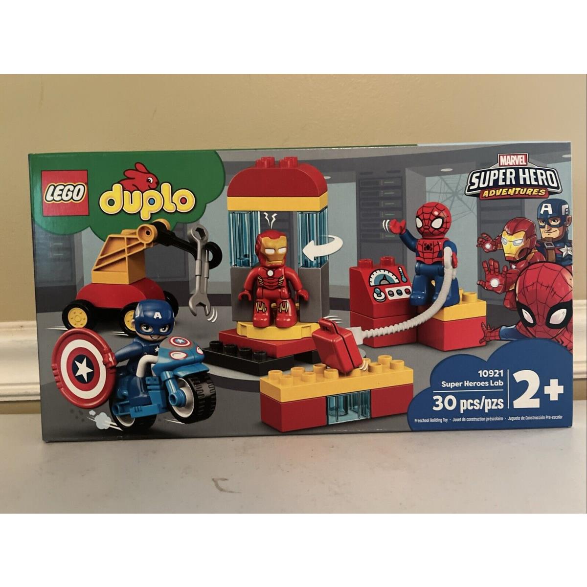 Lego 10921 Duplo Marvel Super Heroes Lab Retired