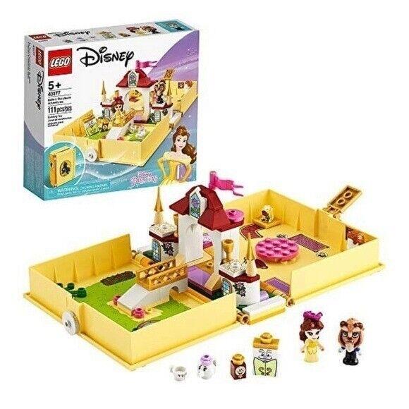 Disney Belle s Storybook Adventures Lego Play Set 43177 Beauty Beast Kids