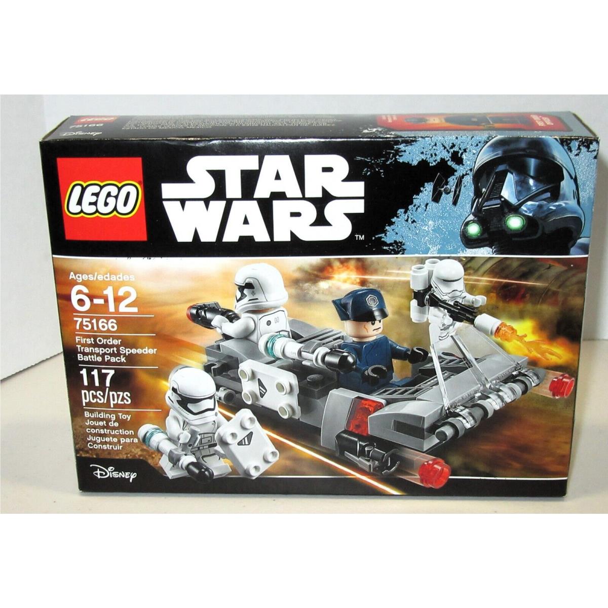 Lego Star Wars 75166 First Order Transport Speeder Battle Pack Nisb Retired