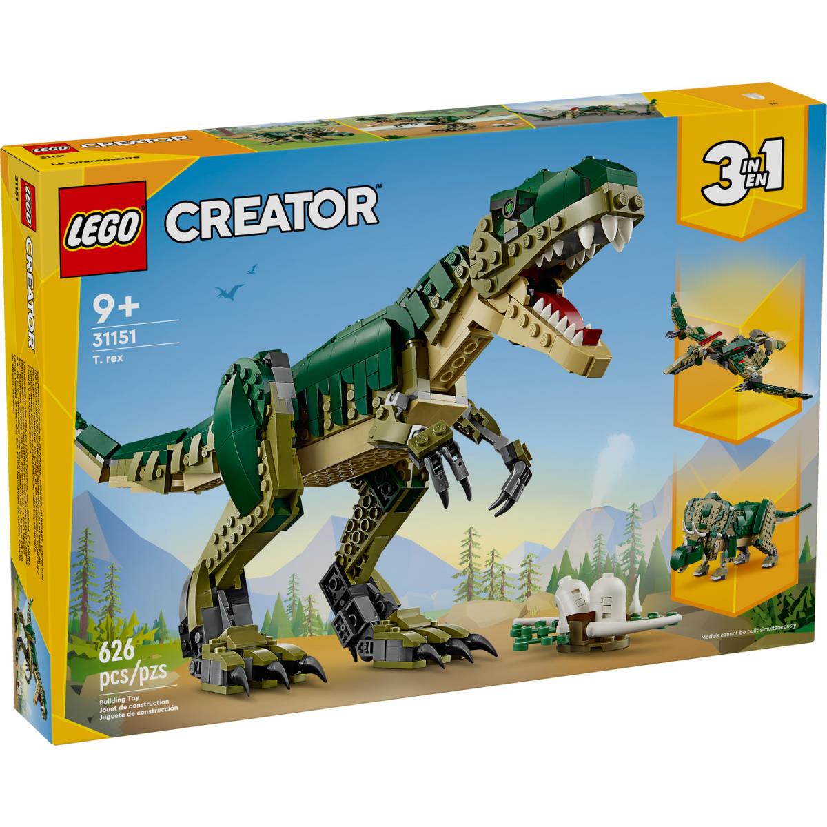 Lego Creator 3in1 T. Rex 31151