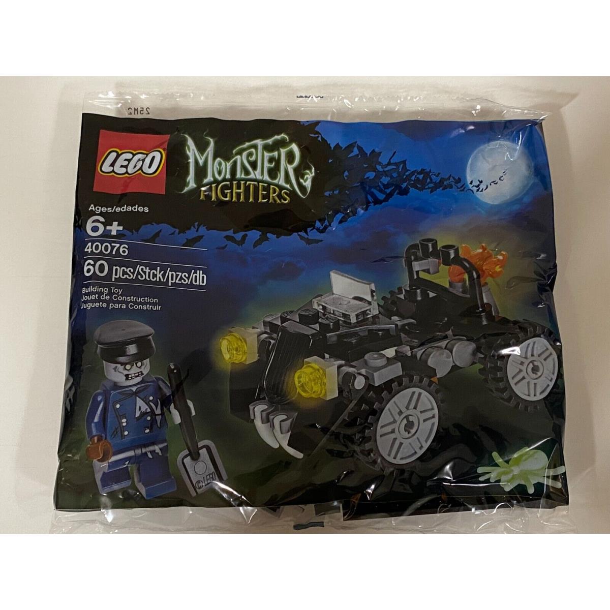 Lego Monster Fighters Zombie Car 40076 Polybag Retired