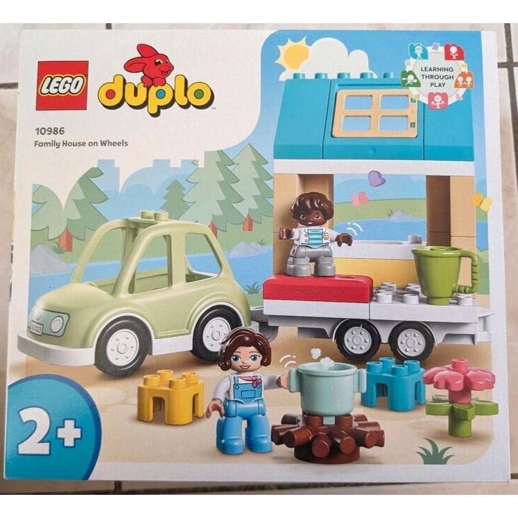 Lego Duplo Family House on Wheels 10986 Toy Building Kit 31 Pcs