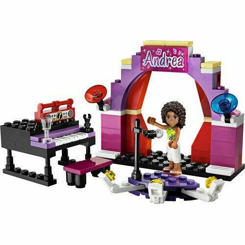 Lego Friends - Rare - Andrea`s Stage - 3932