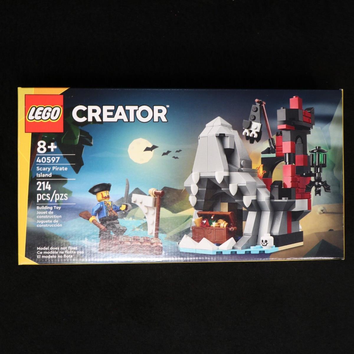 Lego Creator Scary Pirate Island Set 40597 Halloween 6442628 Shark Chest Toy