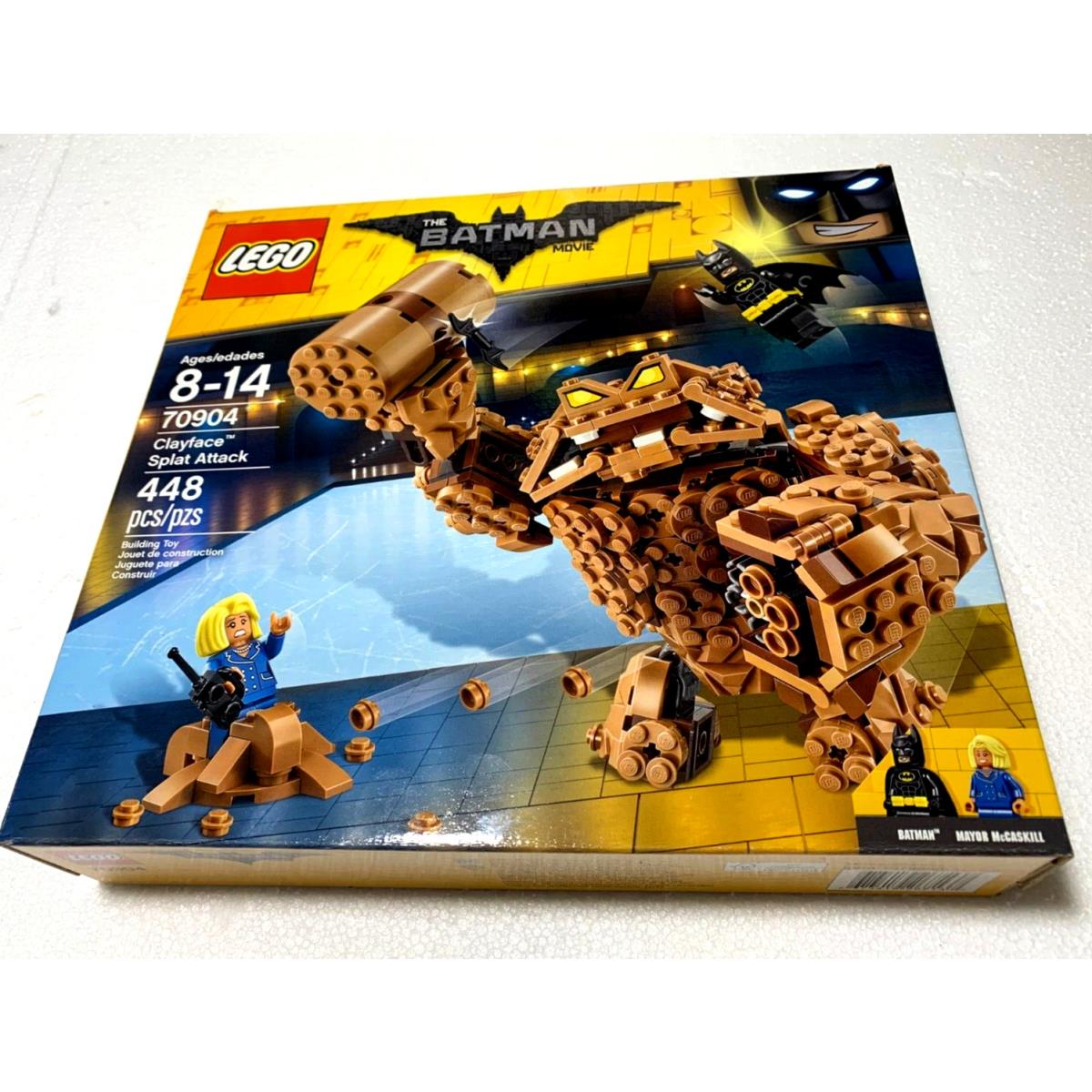 Batman 70904 Clayface Splat Attack Legos Set DC Mayor Movie Clay Face Usa