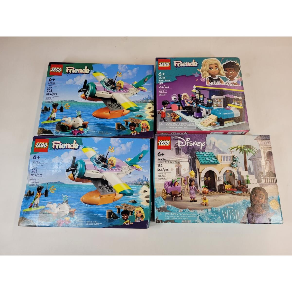 Lego Friends 41755 41752 Disney 43223 Sets