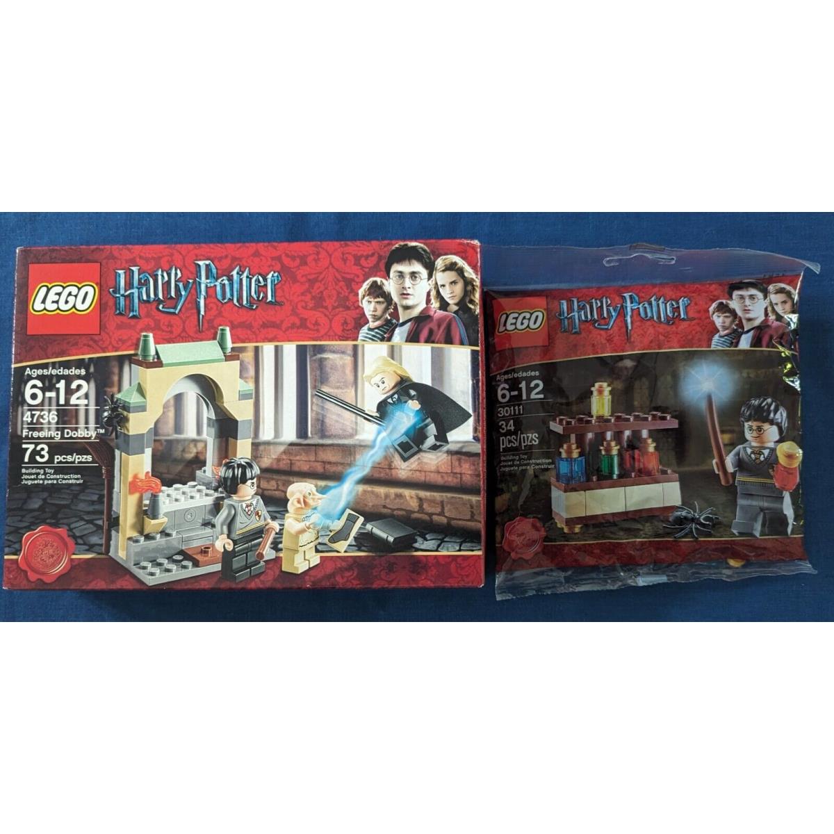 Lego 4736 Harry Potter Freeing Dobby in Box Baggie 30111